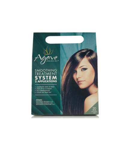 Kit de aplicación del tratamiento alisador de agave (2 unidades).